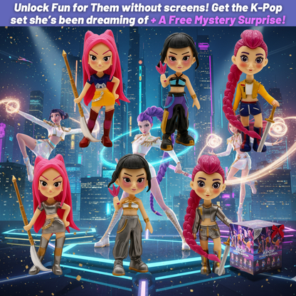 StarPop Minis: K-Pop Superstar Edition + FREE Surprise Gift Box!