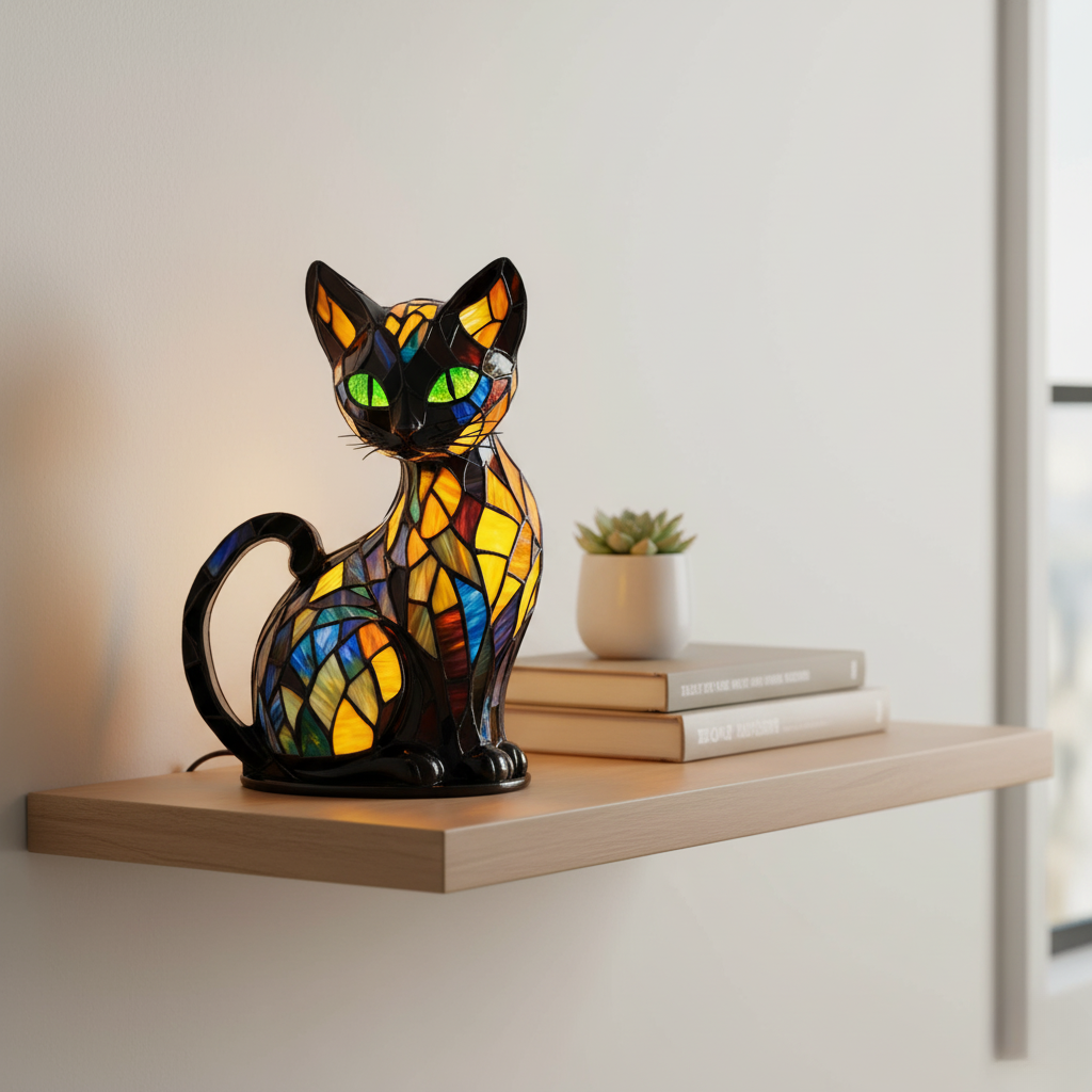 Elegant Cat Lamp