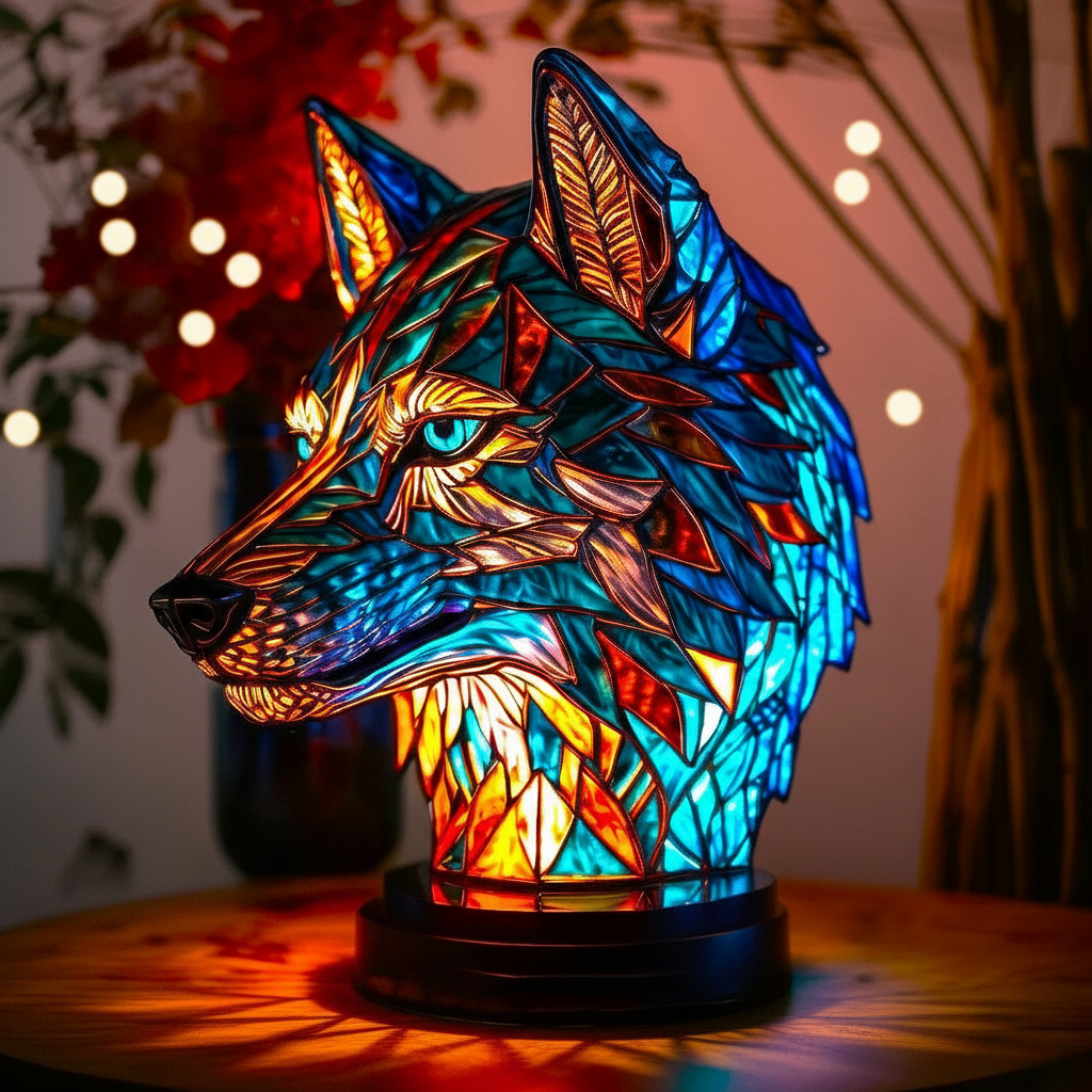 Magic Wolf Lamp