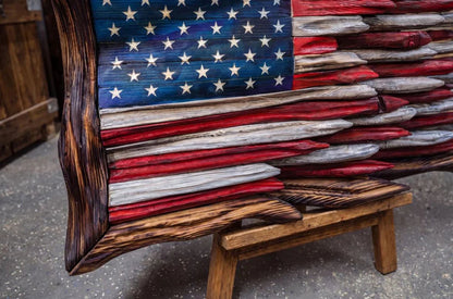 The Freedom Scarred Flag™ Every mark tells a story.