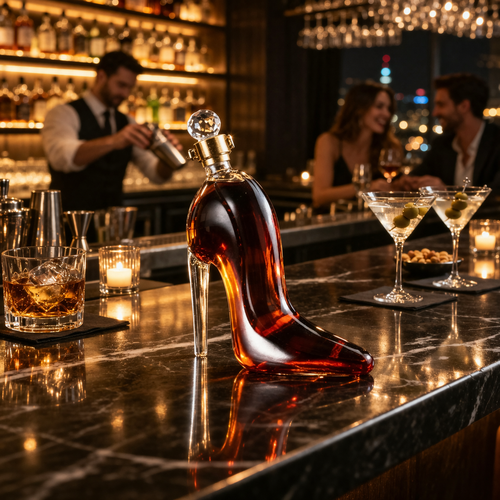 Emberdram – High Heel Whisky Decanter