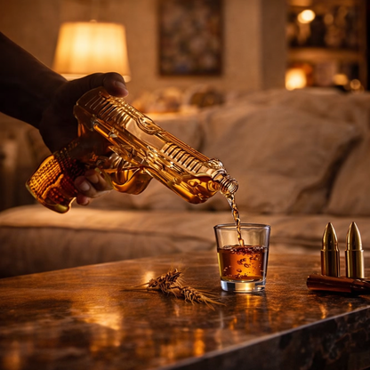 Gun Set decanter
