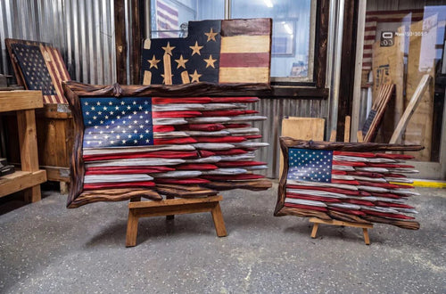 The Freedom Scarred Flag™ Every mark tells a story.