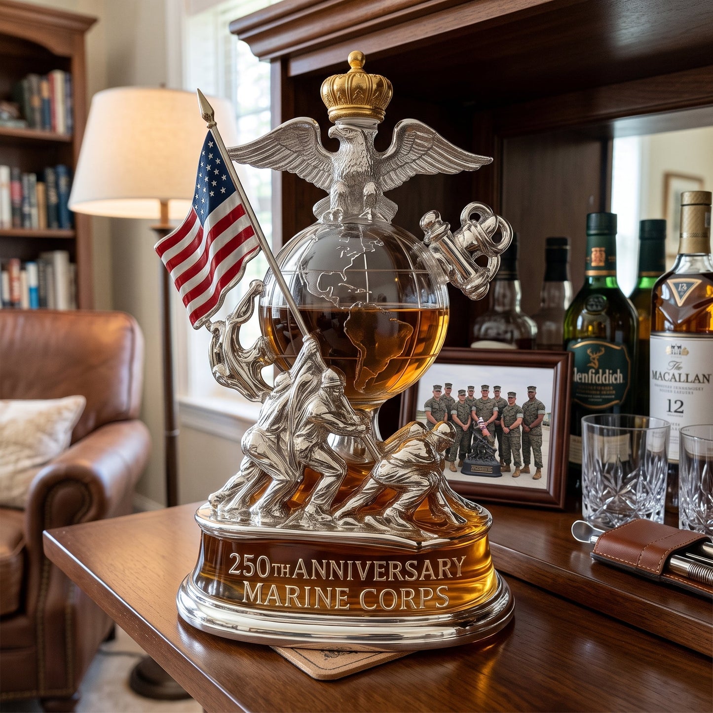 Marine Corps decanter