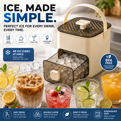 IcePress™ Perfect Ice for Every Drink