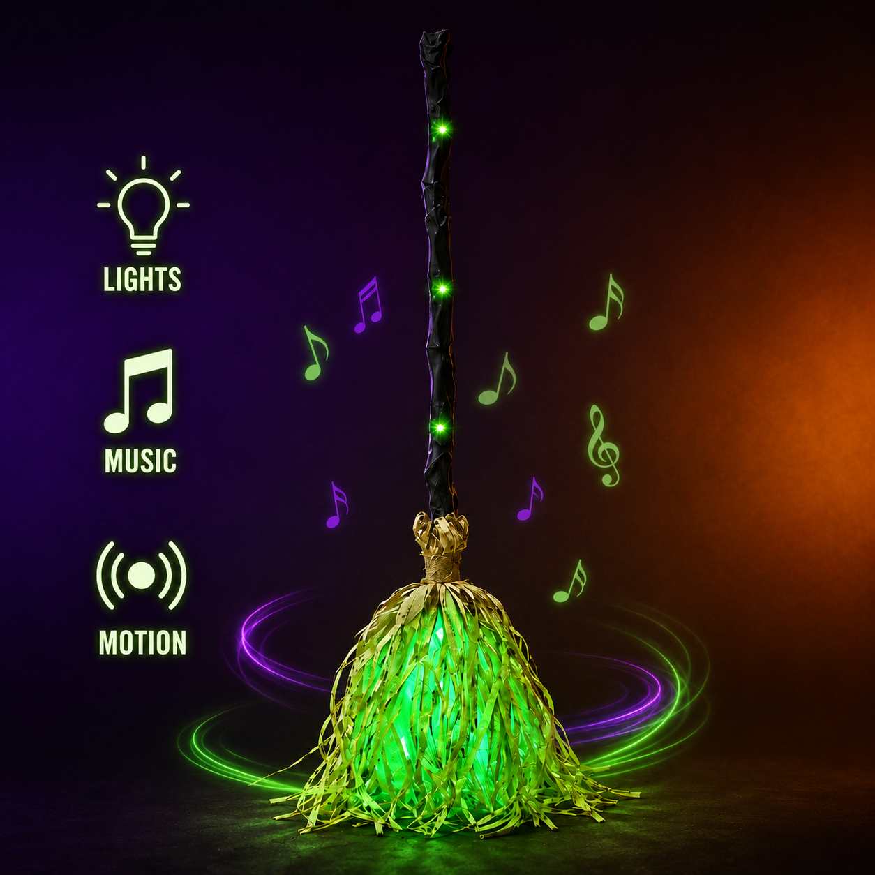 Hexley – Animated Halloween Witch with Lights, Music & Motion