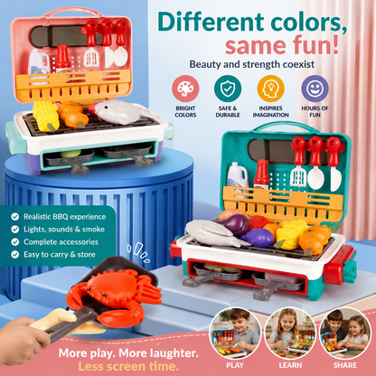 LittleGrill™  The Kids BBQ That Sparks Imagination, Not Screens.
