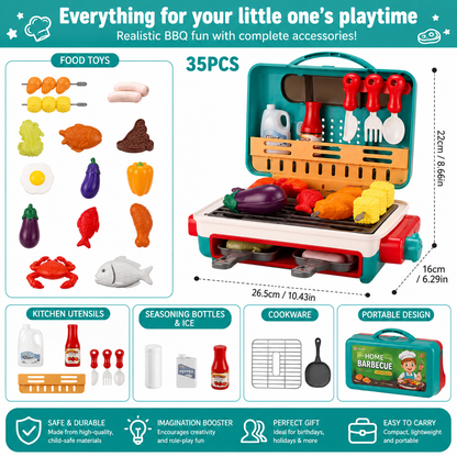LittleGrill™  The Kids BBQ That Sparks Imagination, Not Screens.