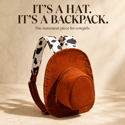 Rodeo Rose™ Cowboy-Hat Backpac
