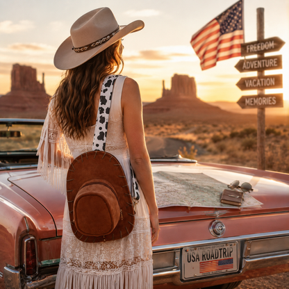 Rodeo Rose™ Cowboy-Hat Backpac