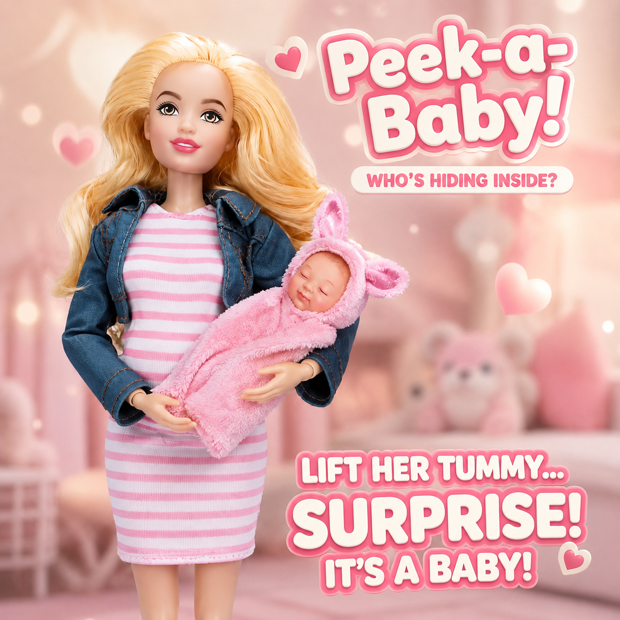 Peek-a-Baby! — Mom & Baby Surprise Doll