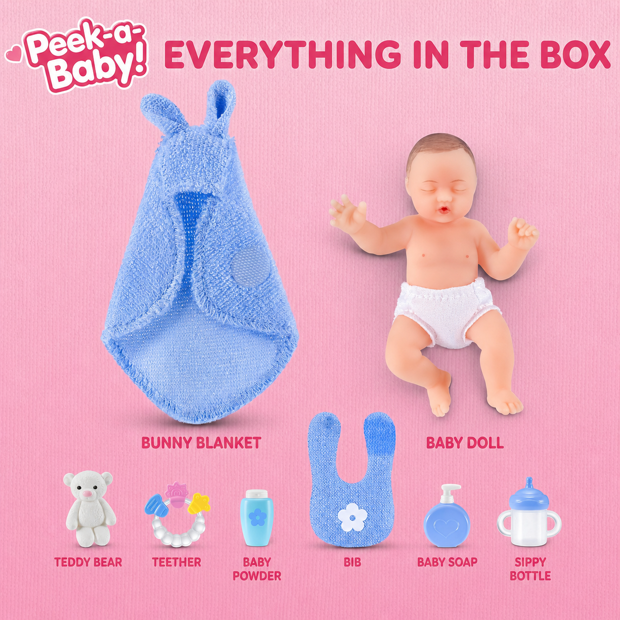 Peek-a-Baby! — Mom & Baby Surprise Doll
