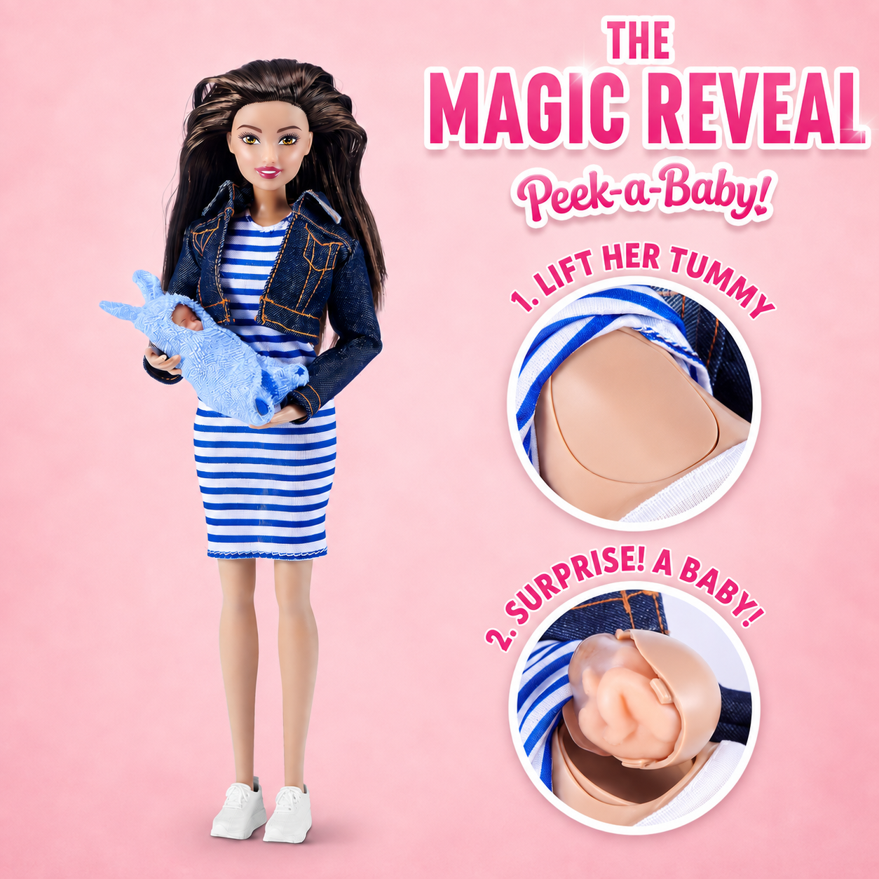 Peek-a-Baby! — Mom & Baby Surprise Doll