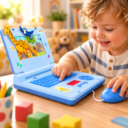 Lumio™ Kids Learning Laptop – Interactive Toy Computer for Ages 3+