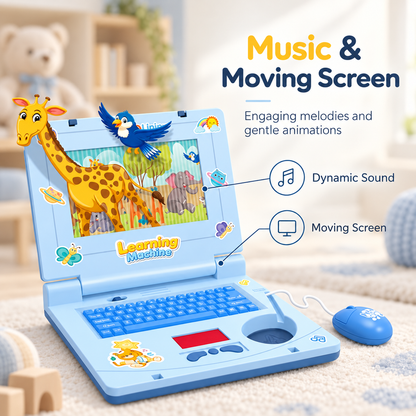 Lumio™ Kids Learning Laptop – Interactive Toy Computer for Ages 3+