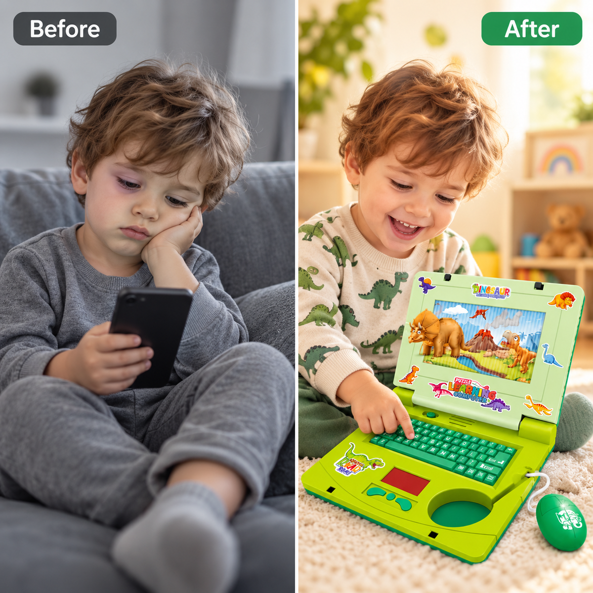 Lumio™ Kids Learning Laptop – Interactive Toy Computer for Ages 3+