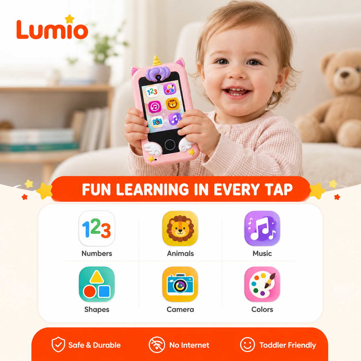 Lumio – Kids Learning Phone