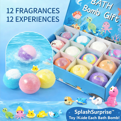 SplashSurprise™ Make bath time magical with a surprise in every fizz!