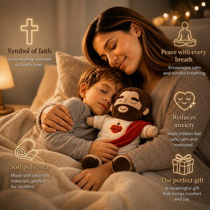 Jesus Cuddle™ – Comfort Plush with Soothing Light, Breathing & Sound