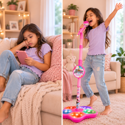 StarMic — Kids Karaoke Set with Microphone & Stand