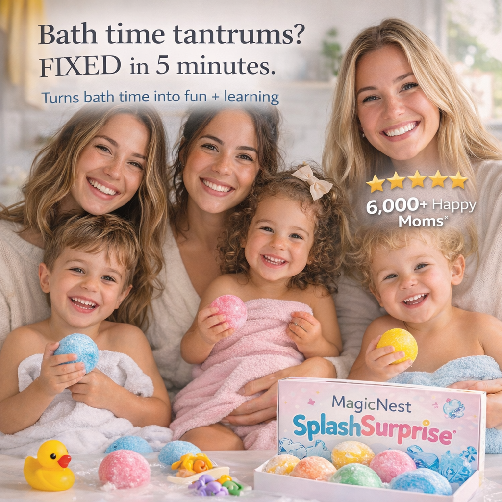 SplashSurprise™ Make bath time magical with a surprise in every fizz!
