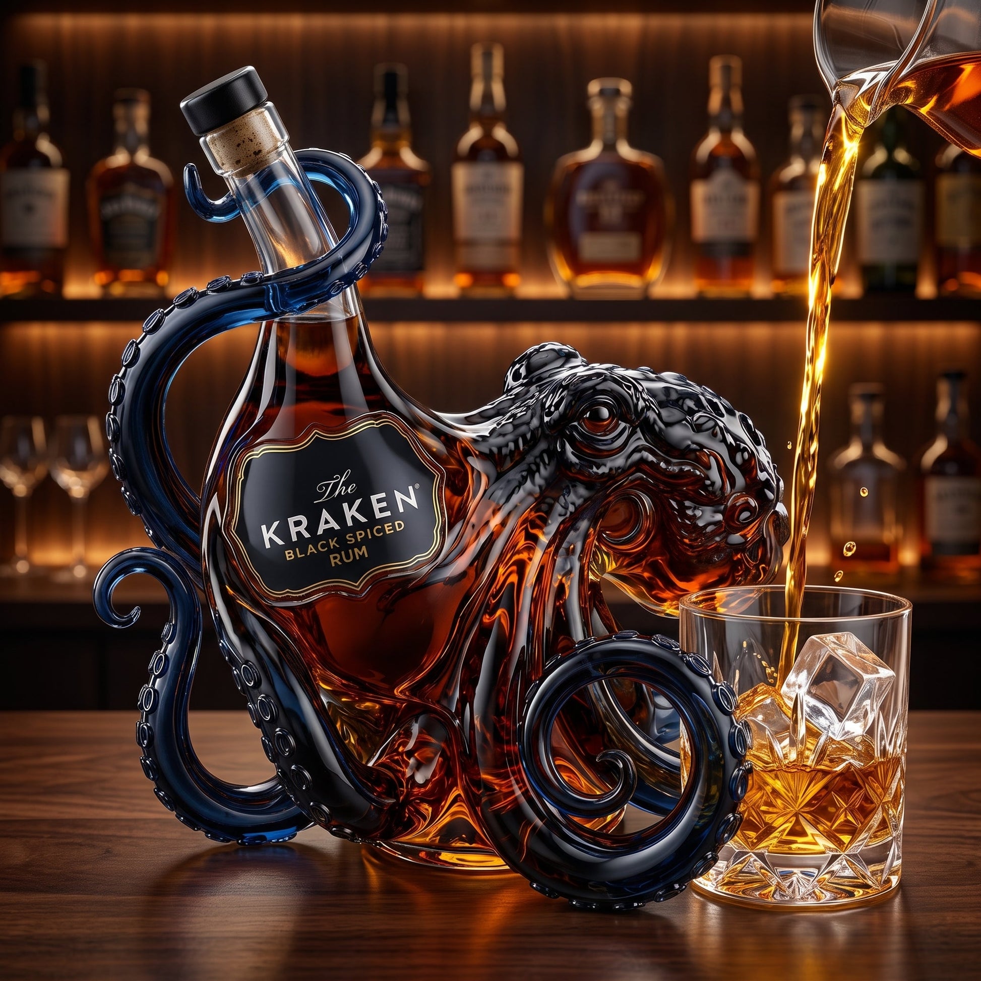 Kraken decanter