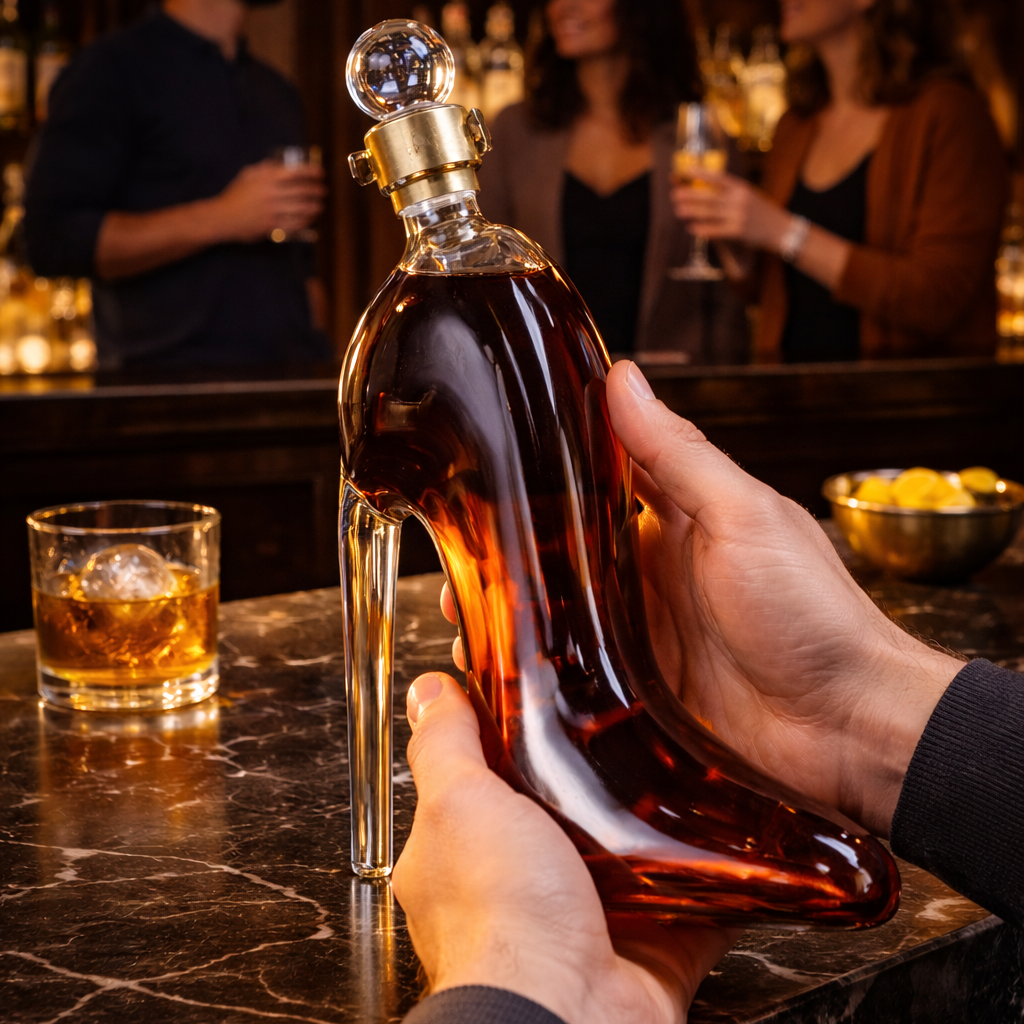 High Heel decanter
