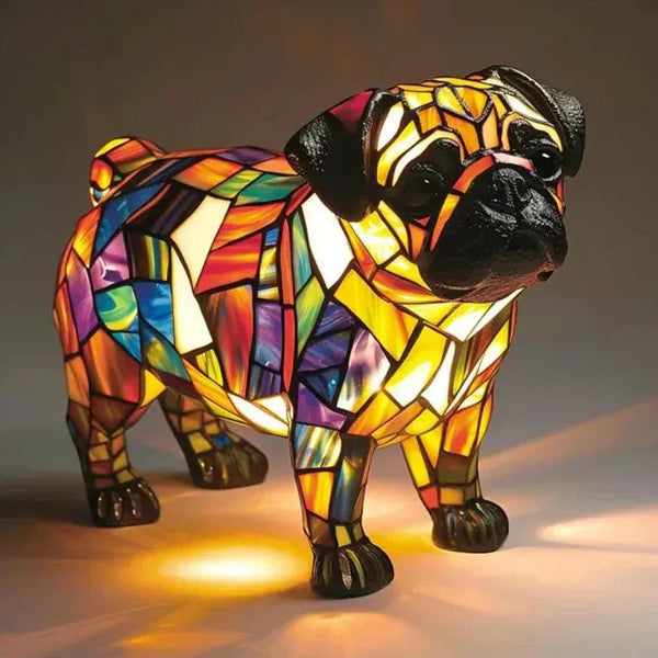 Lumé – Radiant Pug Lamp