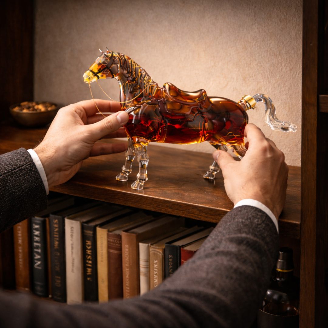 Equestrian decanter