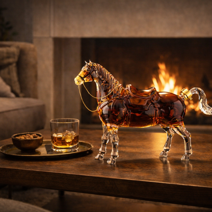 Equestrian decanter