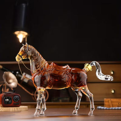 Equestrian decanter