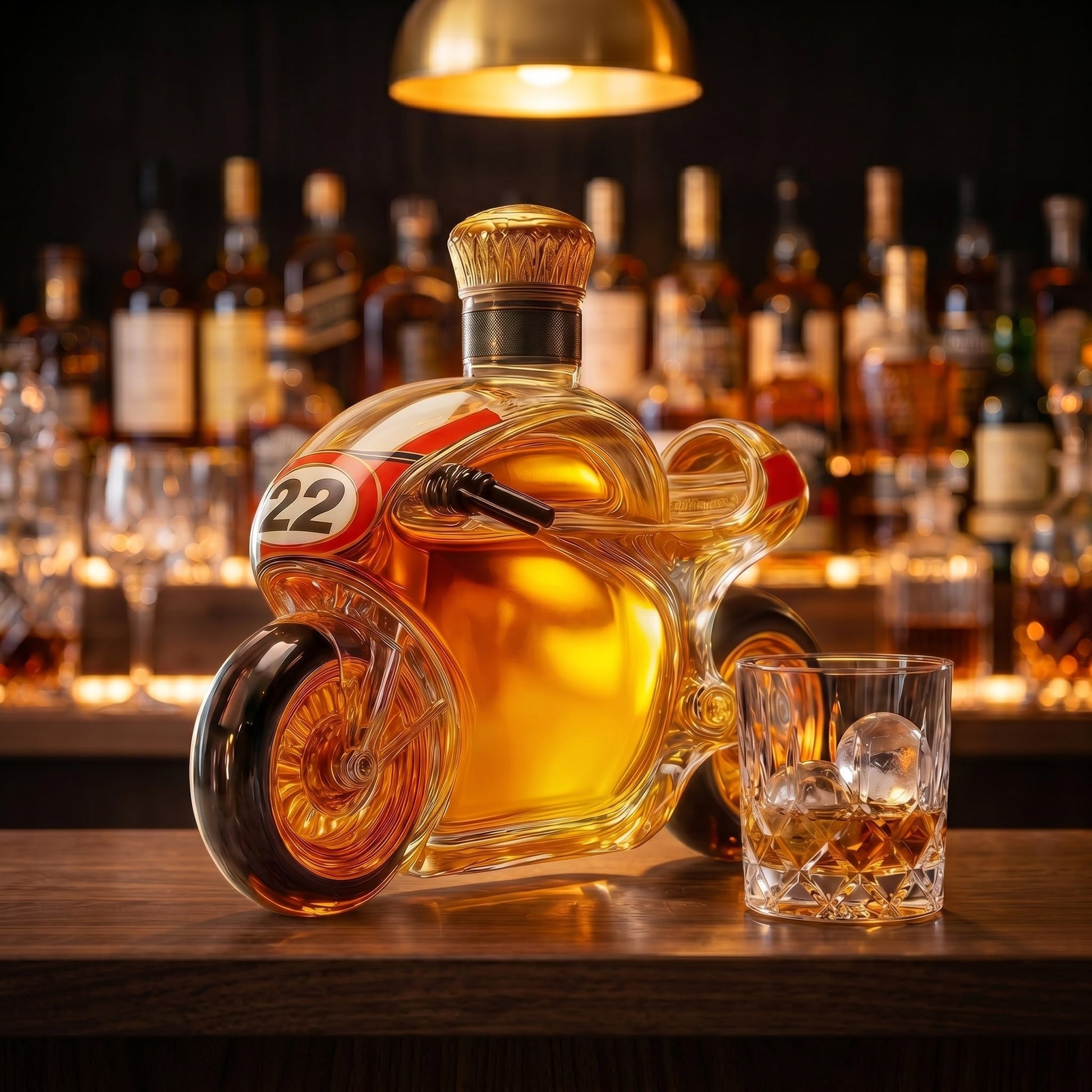 Moto Grand Prix decanter