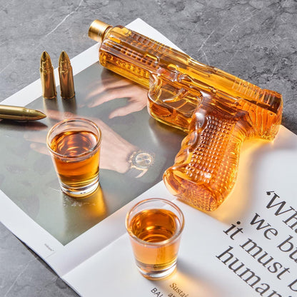 Gun Set decanter